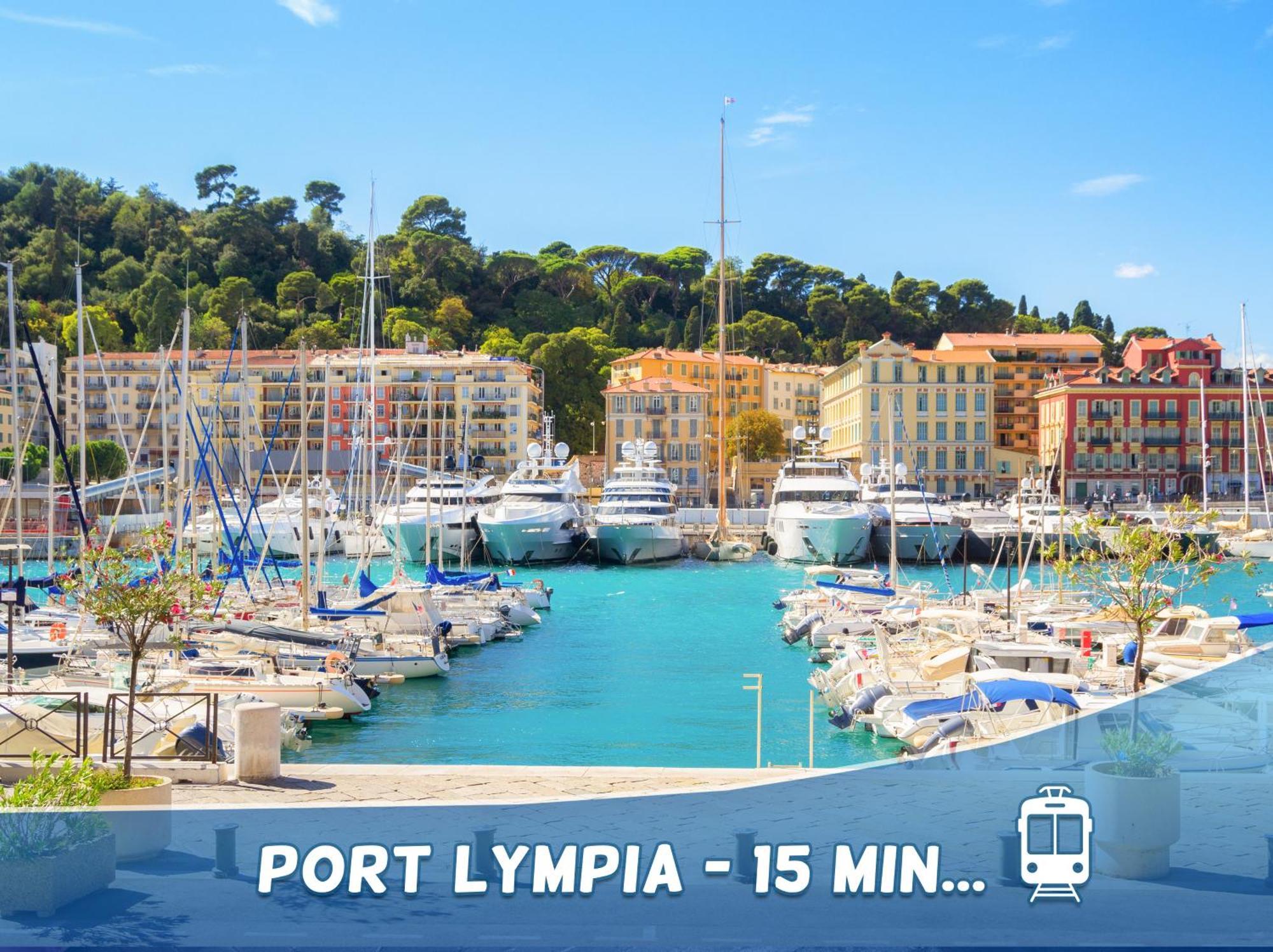 1 Min To The Beach Apartment - Kitchen - Tramway - Air Conditioner - Wifi - Promenade Des Anglais Nice Exterior photo